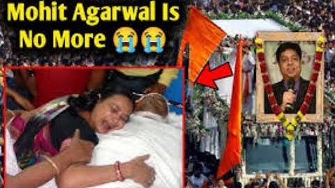 Mohit Agarwal has Died | CA MohitAgarwal sir no more💔😭