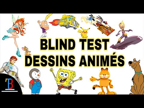 BLIND TEST DESSINS ANIMÉS DE 170 EXTRAITS (AVEC RÉPONSES)