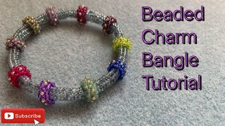 Herringbone bangle beading tutorial