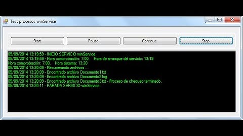 26 Creando Servicios Windows. Parte 1 de 2