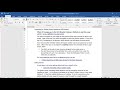Using Microsoft Word to create a PDF using styles