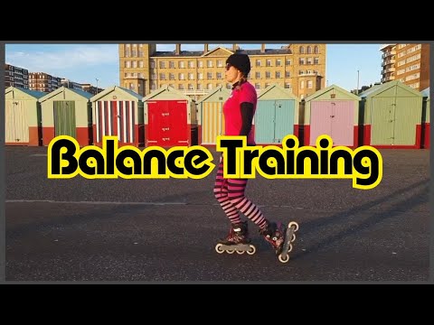 Beginner Tutorial How to find balance on inline skates & rollerblades 3 essential Training Drills