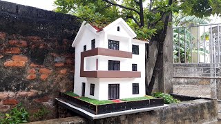 Exterior Finishing For Dream Mini House---Diy Mini House #9---Diy Construction Vn