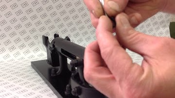 Replacing the movement spring of a BOJ Wall-Mounted Corkscrew