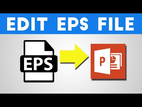 Edit EPS File in PowerPoint - How to open EPS File in PPT