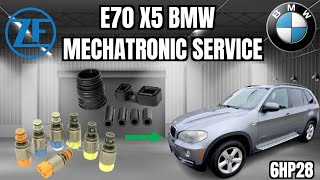 E70 BMW X5 35D | Full Transmission Refresh | New Mechatronic Sealing Sleeves &amp; Solenoids - DIY Guide