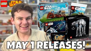 LEGO RELEASE DAY Shopping on May 1st 2024  Star Wars Day!