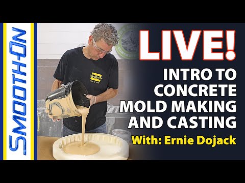 LIVE - How To Make Molds For Concrete Casting