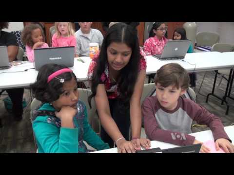 Teenage Girl Sets Goal to Empower Kids with Computer Coding