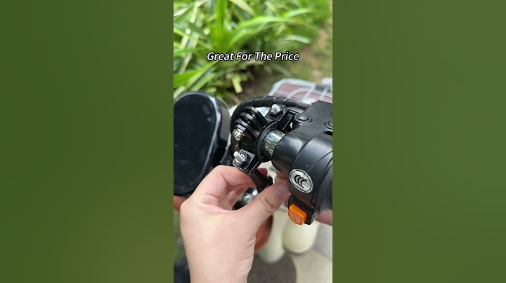 【V50X Tutorial】How to mount the V50X to a bike or motorcycle