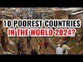 10 poorest countries in the world 2024