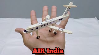 How to make a Airplane with ice stick।। DIY।।