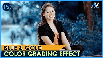 Blue and Gold Color Grading Effect In Photoshop | Photoshop Tutorial 2024