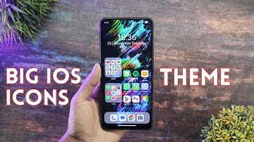 Big Icons iOS Theme For Hyper Os/Miui 14 | New System Ui,Lockscreen & Homescreen