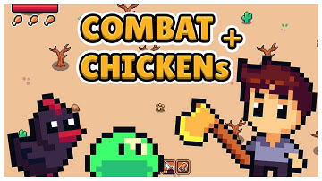 Combat, chickens and more! | Doomed Lands Devlog