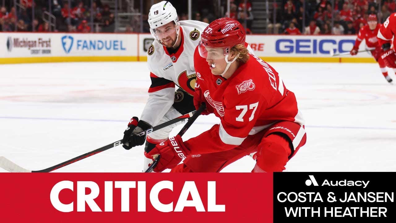 The Wings Face A Critical Stretch w/o Simon Edvinsson | Costa and Jansen