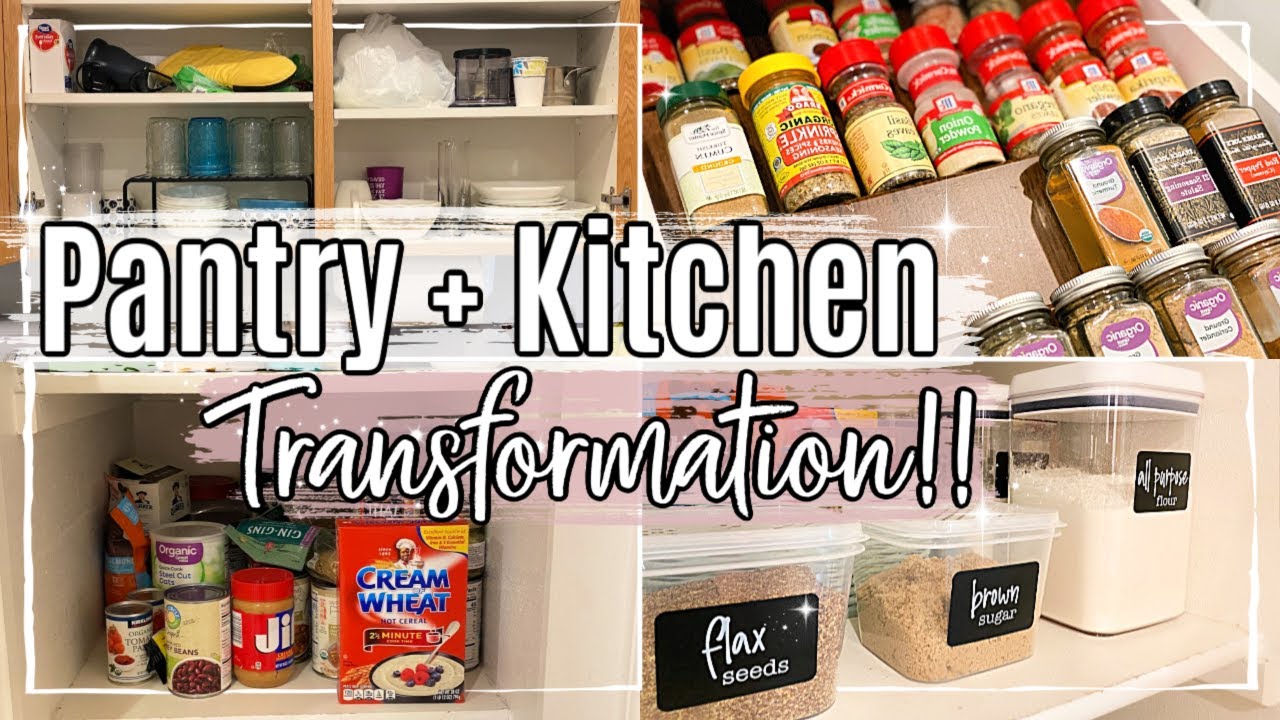 ULTIMATE PANTRY ORGANIZATION  Satisfying Clean and Pantry Restock  Organizing on a Budget 