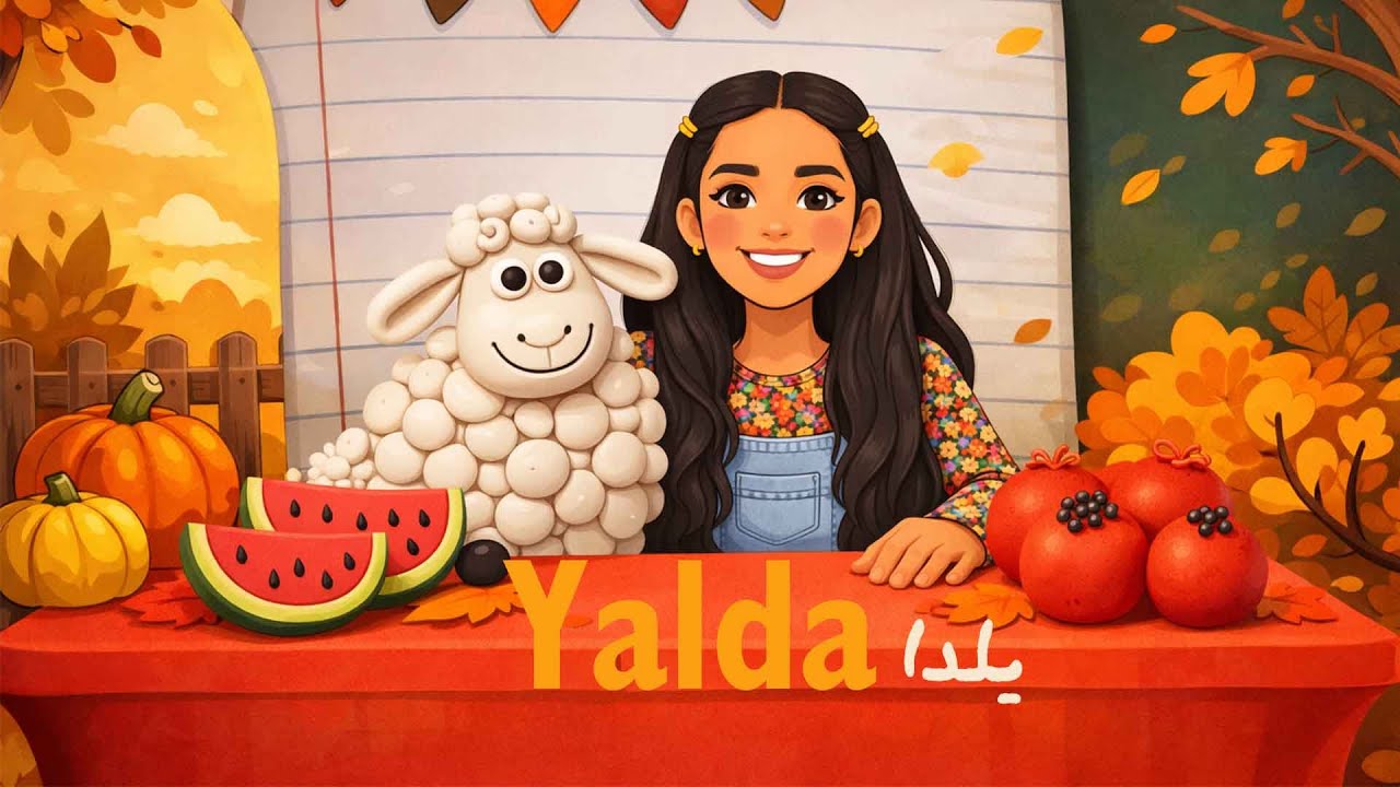 یلدا 🍉 | آهنگ کودکانه شب یلدا | کودکستانYalda | Koodakestaan