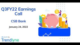 CSB Bank Earnings Call for Q3FY22