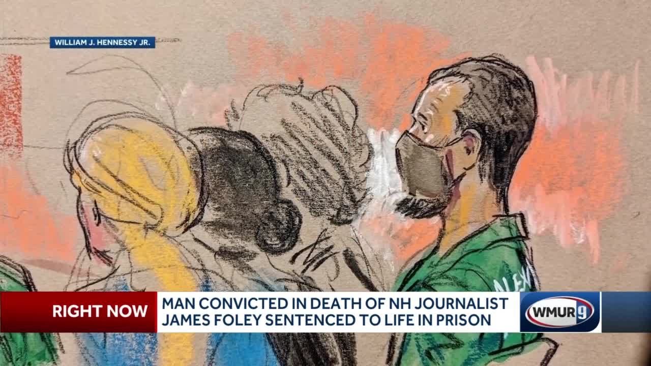 Man convicted in death of NH journalist James Foley sentenced to life in prison