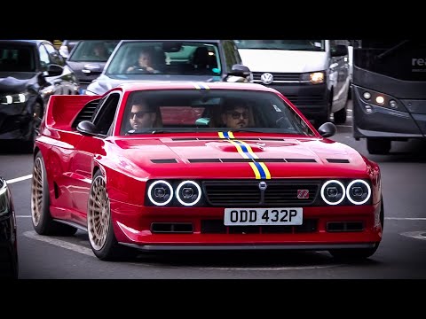 Supercars in London