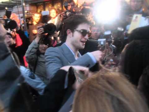 My experience with Robert Pattinson at the premier...