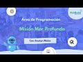 Cómo crear un juego en Scratch "Misión Mar Profundo"