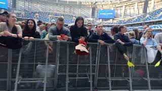 Concert Of The Rock Band Zveri, The Audience Begins To Come, Moscow 26.08.2023