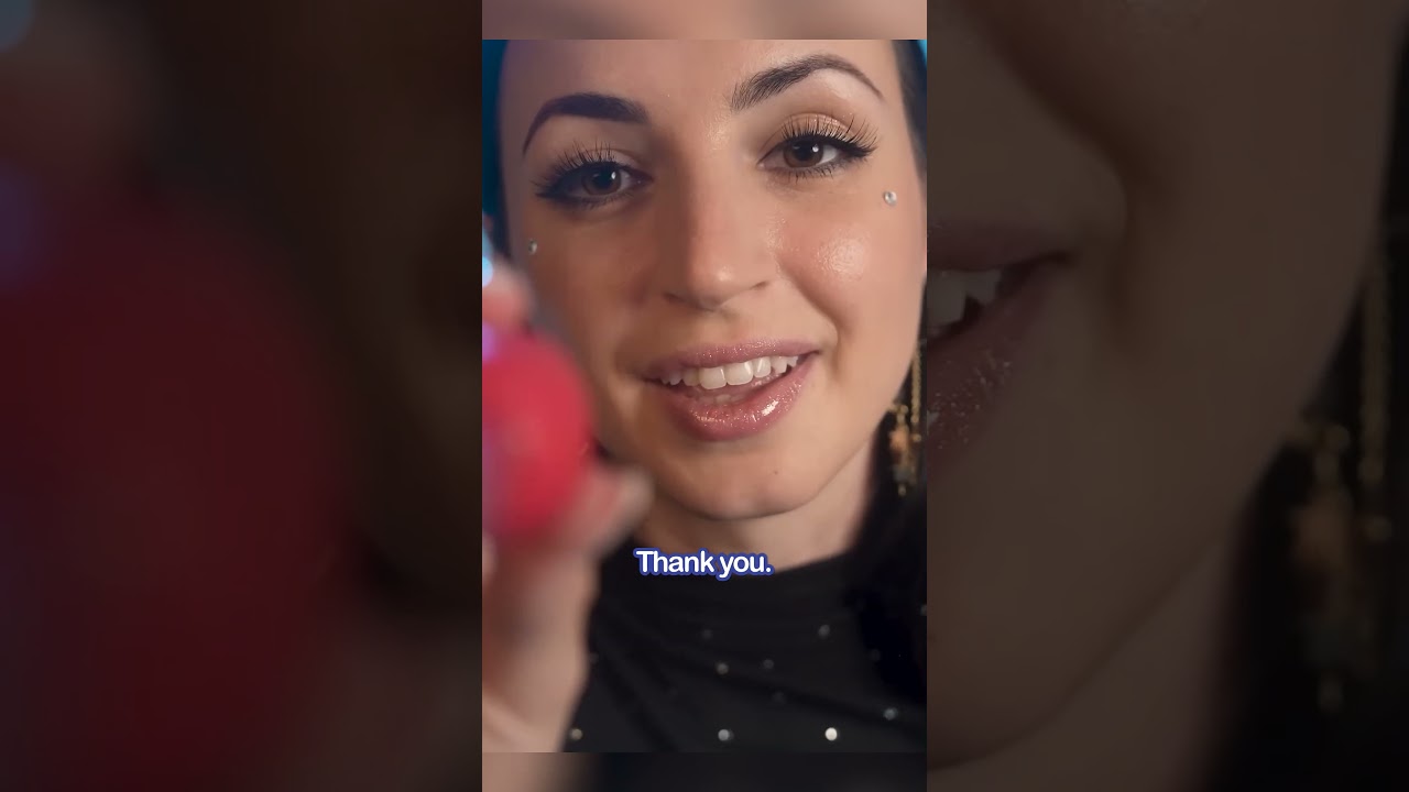 ASMR - Applying your new eye color! #shorts