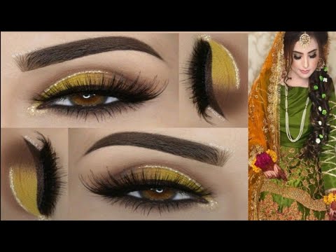 How to glamour eyes look || Hoorain Fatima vlog - YouTube