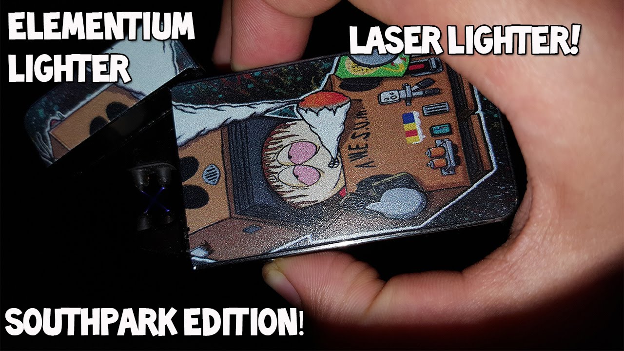 Elementium Lighter Plazmatic X unboxing South park skin!