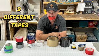 I bet you didnt know there are so many different construction tapes