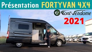 Le VRAI/FAUX 4x4 ? Présentation du FORTYVAN Font Vendôme "Modèle 2021" *Instant Camping-Car*