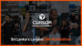 Inside Sri Lanka’s Largest 24-Hour Buildathon | Cursor Colombo 2026 🇱🇰
