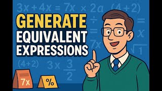 Generating Equivalent Expressions-7th grade math made easy