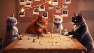 Cats Strategizing