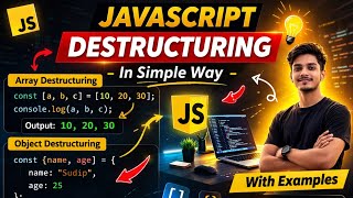 Celebrity JavaScript Destructuring Explained in Bangla 🔥 | Array & Object Destructuring for Beginners Profile