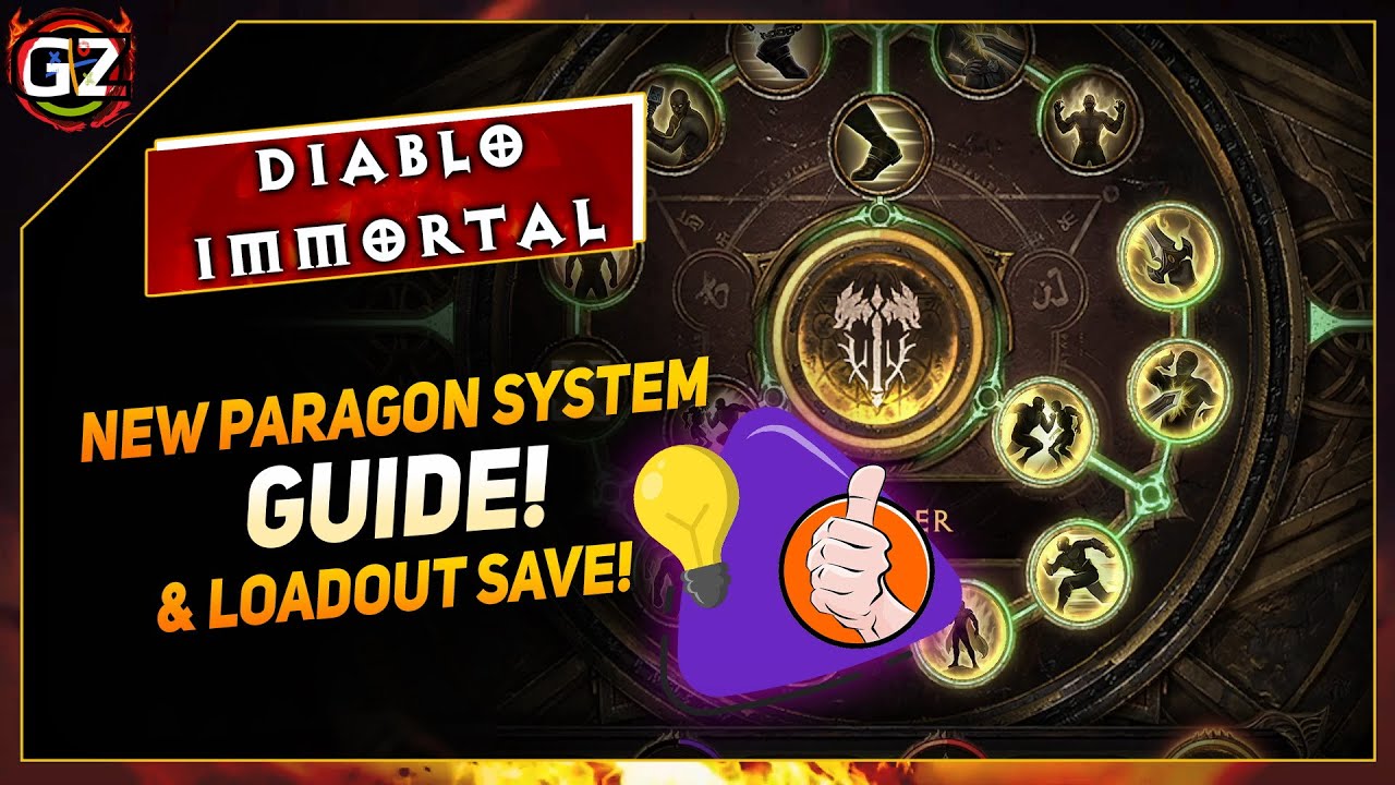 Paragon System Guide & How To Save Loadout in ARMORY | Diablo Immortal ...