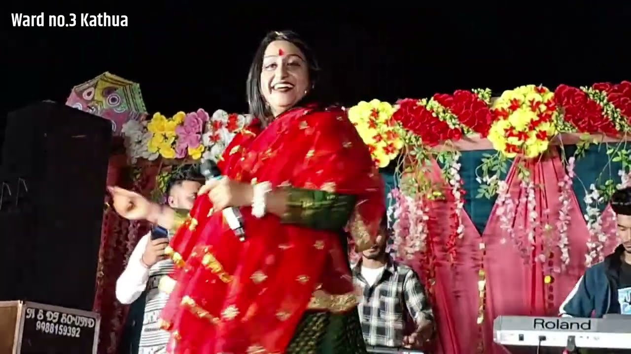 jai mata di🚩🙏 jagran at ward no 3, kathua | Singer Varsha Jamwal #varshajamwal #jammudikudi