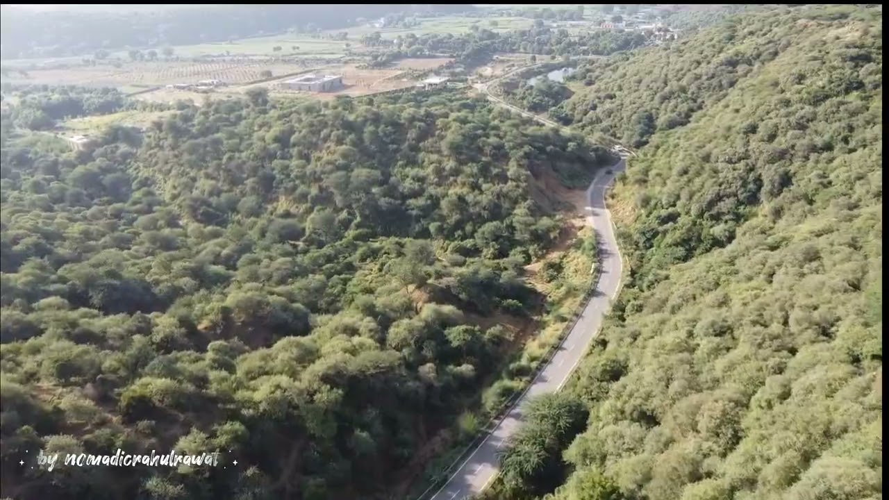 Drone Shots of Leopard Trail , Aravali Hills , Gurgaon 