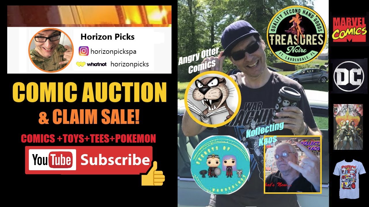 Horizon Picks LIVE Comics BIN Claim Sale / Auction - Comic Books Marvel DC Independants Variants