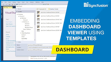 Embedding the Dashboard Viewer in an ASP.NET Application Using Project Templates