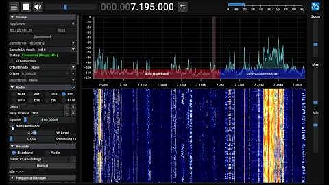 SDR++ audio noise reduction prototype
