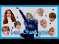 Idols reaction to LEE CHAEYEON compilation