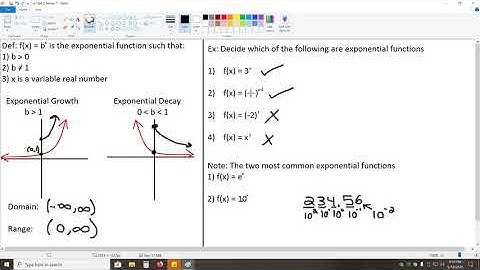 Lecture: Precalculus Ch. 4.1 & 4.2 Part 1 of 1