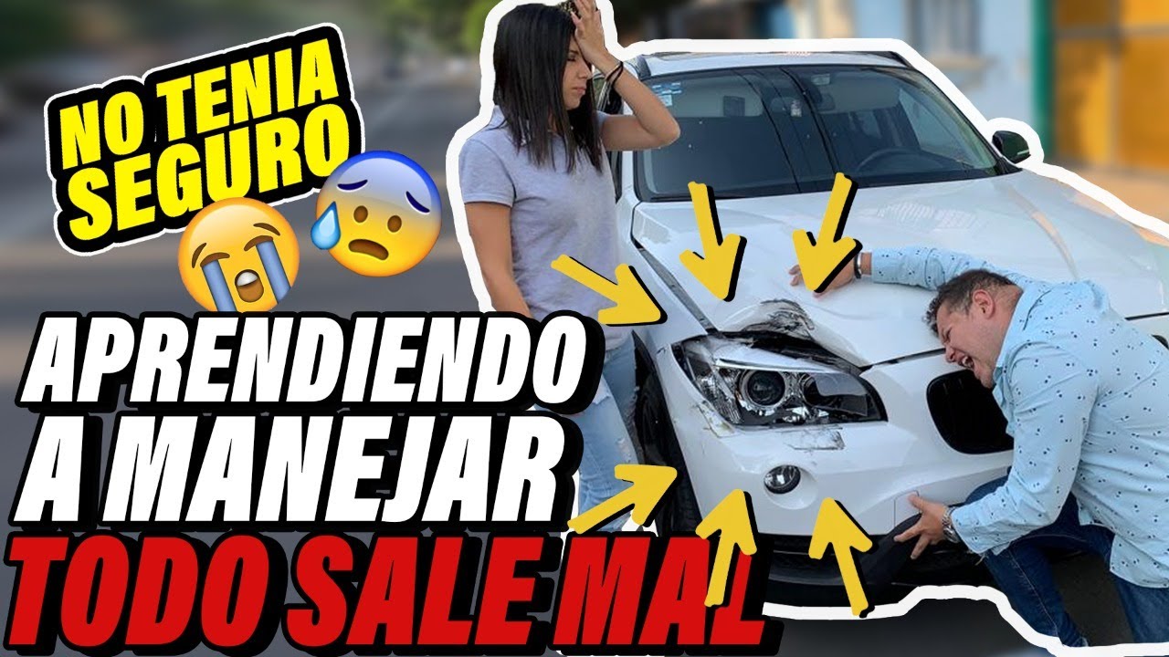 MI ESPOSA CHOCA MI CAMIONETA - SE PONE A LLORAR