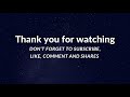 End of video