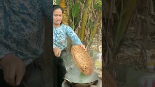 Shrimp grilled with Pandan leaf #cooking
