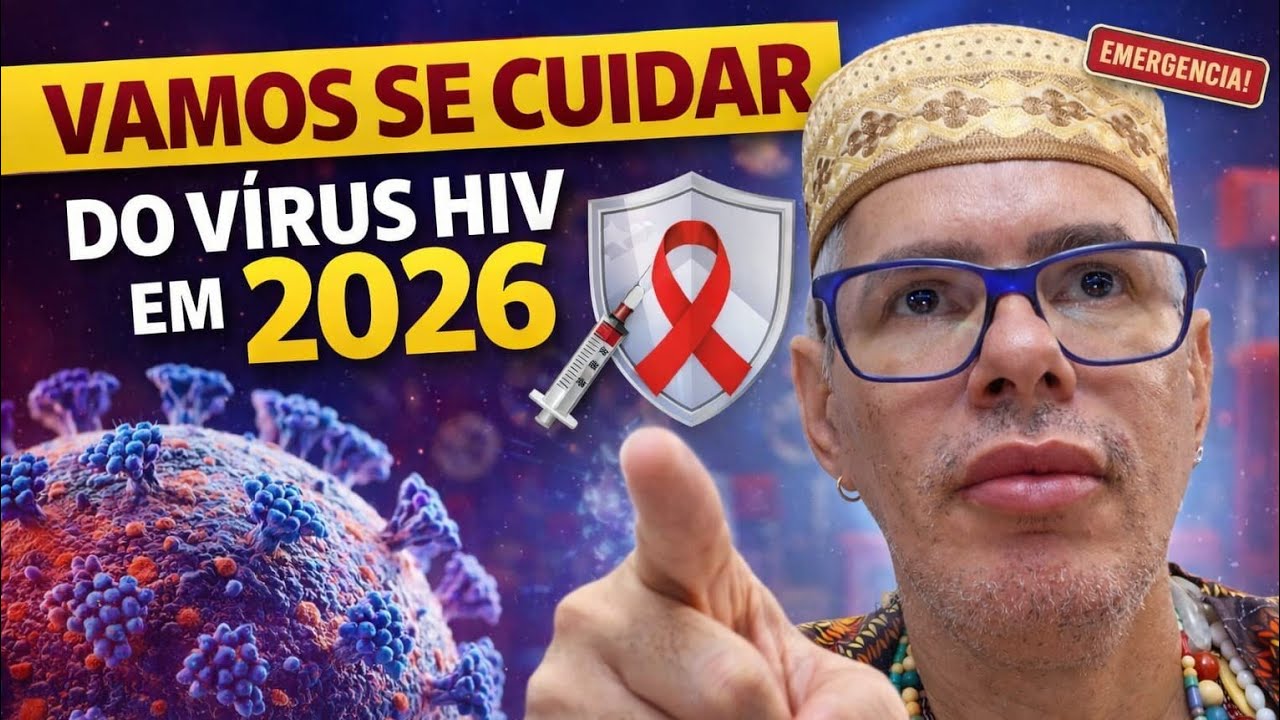 Vamos se cuida do vírus Hiv em 2026