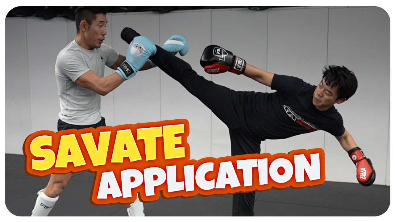 UNPREDICTABLE Savate Kicking Combos Sparring Tips YouTube
